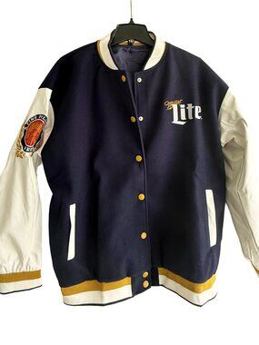 Rare New Miller Lite Varsity Jacket 2026 Limited LTD